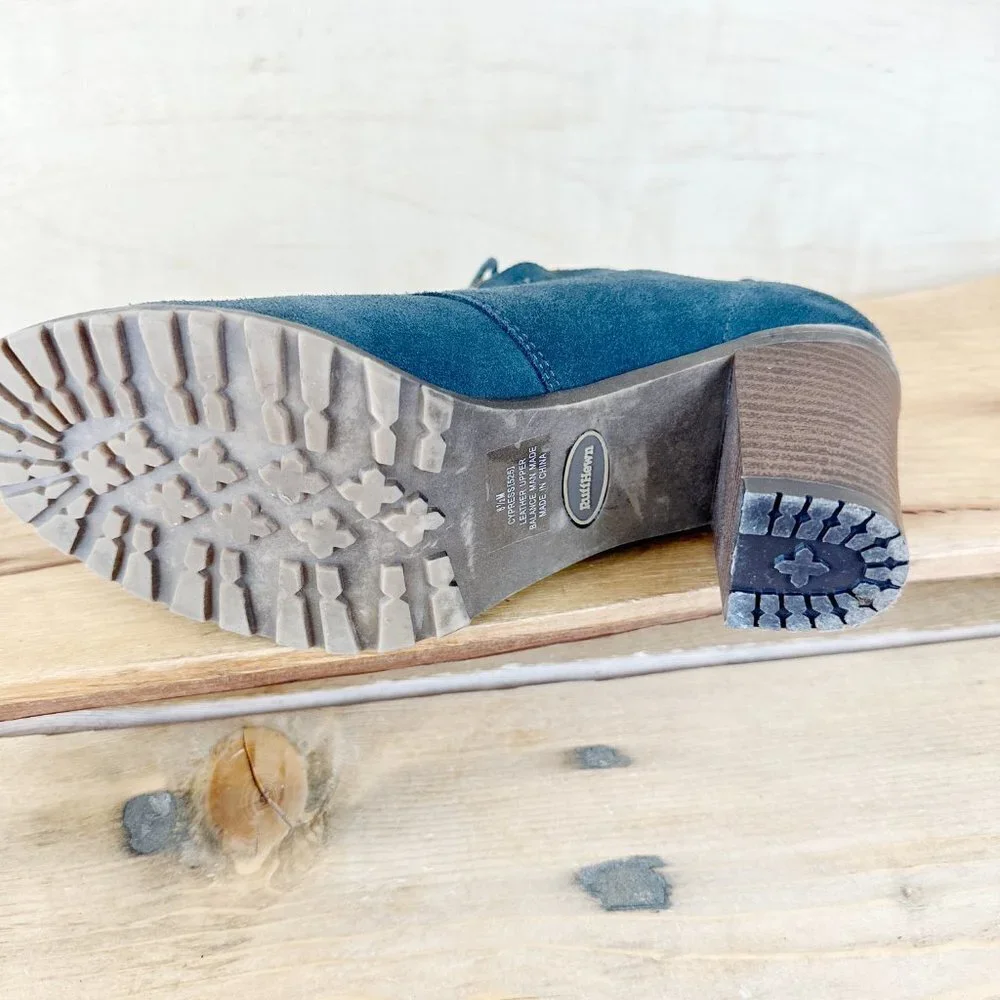 Ruff Hewn Cypress Suede Bootie Lace Up 8.5 Like new‎